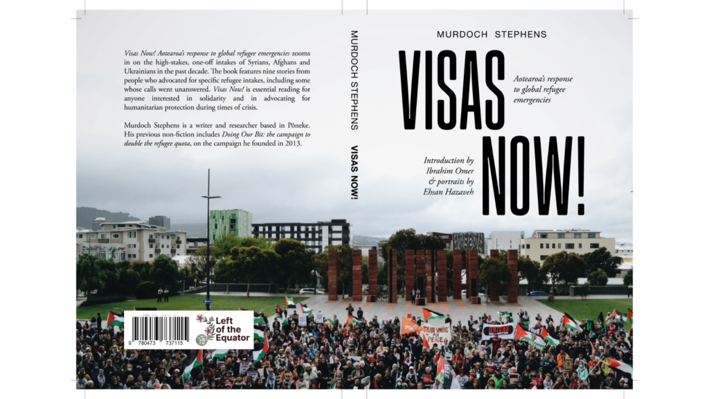 Front and back cover of the book Visas Now!