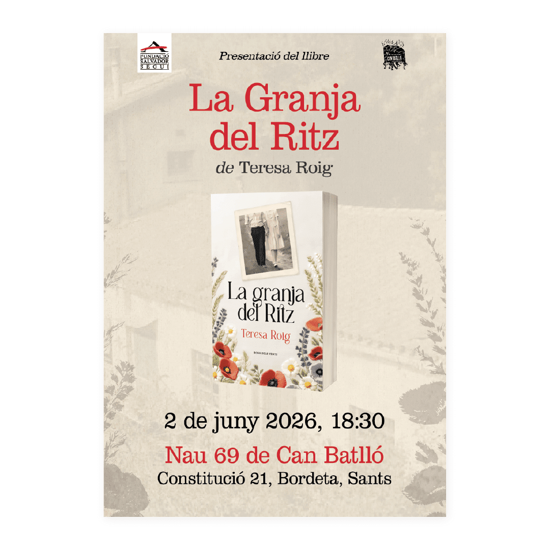 Diseño de cartel para la presentación del libro: La Granja del Ritz